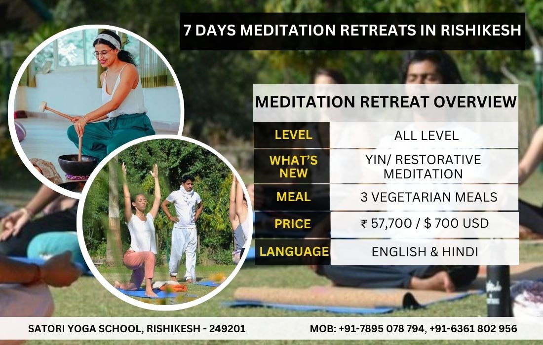 7 Day Meditation Retreat in Rishikesh