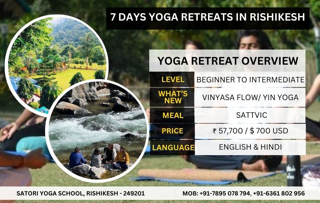 7 Day Yoga Retreat in Rishikesh